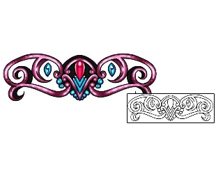 Jewel Tattoo For Women tattoo | KLF-01668