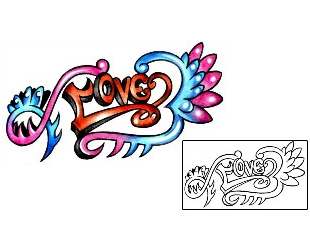 Love Tattoo For Women tattoo | KLF-01709
