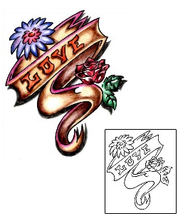 Love Tattoo Miscellaneous tattoo | KLF-01723