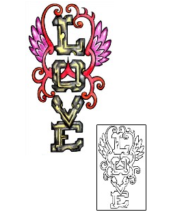Love Tattoo For Women tattoo | KLF-01727