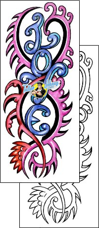 Decorative Tattoo love-tattoos-kole-klf-01728