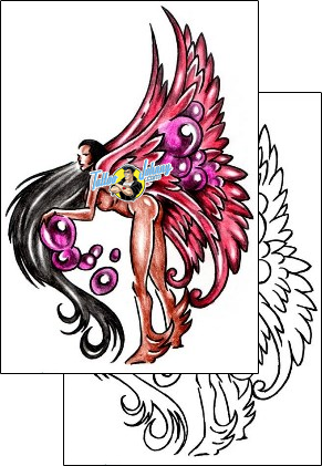 Angel Tattoo angel-tattoos-kole-klf-01755