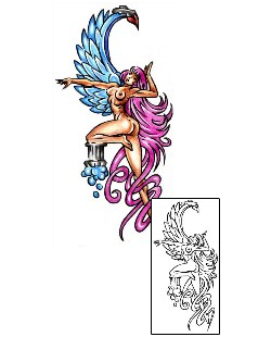 Angel Tattoo Religious & Spiritual tattoo | KLF-01757