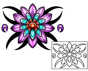 Daisy Tattoo Plant Life tattoo | KLF-01779