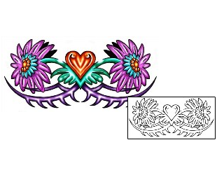 Daisy Tattoo Plant Life tattoo | KLF-01780