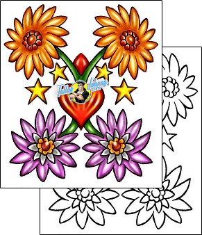 Daisy Tattoo plant-life-daisy-tattoos-kole-klf-01796