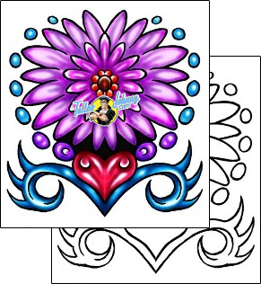 Daisy Tattoo plant-life-daisy-tattoos-kole-klf-01797