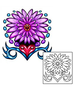Daisy Tattoo Plant Life tattoo | KLF-01797