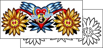 Daisy Tattoo plant-life-daisy-tattoos-kole-klf-01799