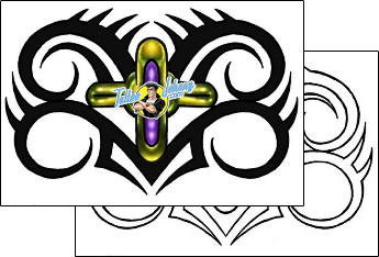 Cross Tattoo religious-and-spiritual-cross-tattoos-kole-klf-01812