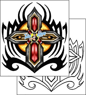 Cross Tattoo religious-and-spiritual-cross-tattoos-kole-klf-01815