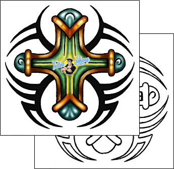 Cross Tattoo religious-and-spiritual-cross-tattoos-kole-klf-01817