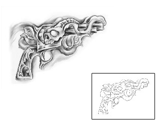 Mexican Tattoo Gun tattoo | KOF-00004