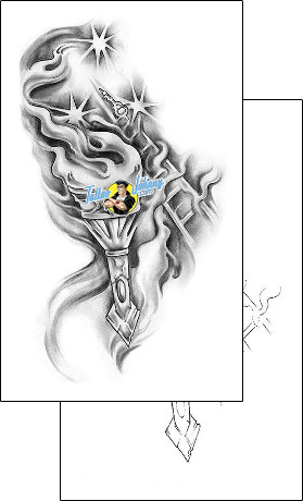 Fire – Flames Tattoo torch-tattoos-lina-korol-kof-00020