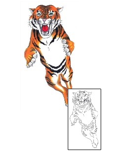 Tiger Tattoo Animal tattoo | KRF-00005