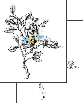 Flower Tattoo plant-life-flowers-tattoos-skin-and-bones-krf-00019