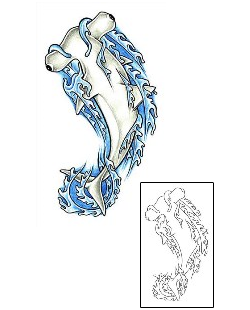 Sea Creature Tattoo Marine Life tattoo | KSF-00026