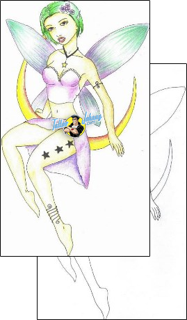 Moon Tattoo fairy-tattoos-kim-walsh-kwf-00009