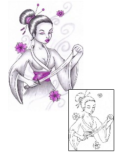 Geisha Tattoo Chikako Geisha Tattoo