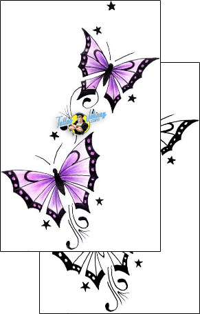 Butterfly Tattoo insects-butterfly-tattoos-kim-walsh-kwf-00043