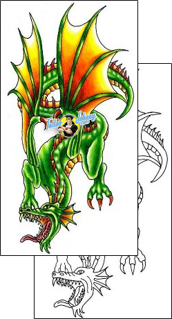 Monster Tattoo fantasy-tattoos-kyle-dunnuck-kyf-00010
