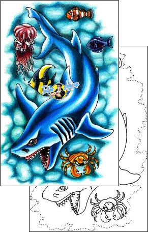 Fish Tattoo marine-life-fish-tattoos-kyle-dunnuck-kyf-00038