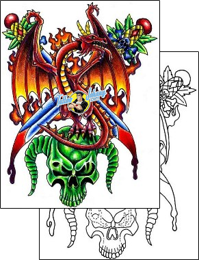 Horror Tattoo fantasy-tattoos-kyle-dunnuck-kyf-00048