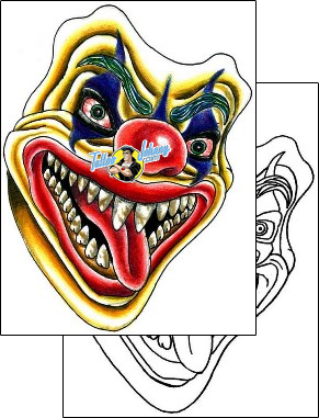 Evil Tattoo clown-tattoos-kyle-dunnuck-kyf-00053