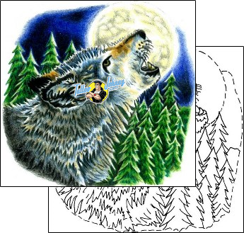 Wolf Tattoo kyf-00055