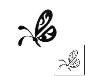 Butterfly Tattoo Insects tattoo | L1F-00004