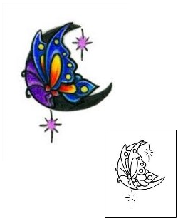 Butterfly Tattoo Insects tattoo | L1F-00018