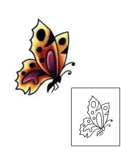 Butterfly Tattoo Insects tattoo | L1F-00022
