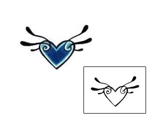Heart Tattoo L1F-00040