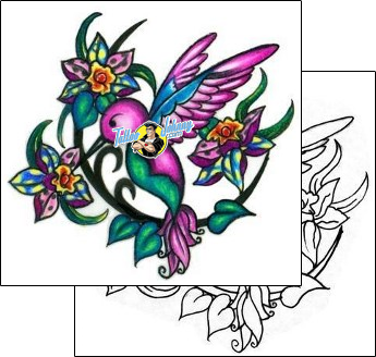 Flower Tattoo plant-life-flowers-tattoos-lisa-harrison-l1f-00057