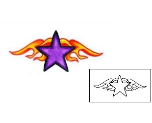 Star Tattoo Miscellaneous tattoo | L1F-00063
