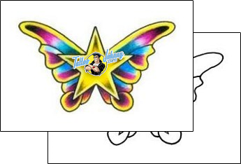 Star Tattoo wings-tattoos-lisa-harrison-l1f-00083