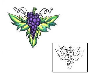 Picture of Bunch Of Grapes Tattoo