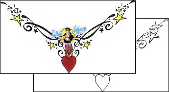 Celestial Tattoo star-tattoos-lisa-harrison-l1f-00140