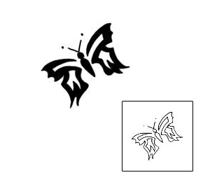 Butterfly Tattoo For Women tattoo | L1F-00149