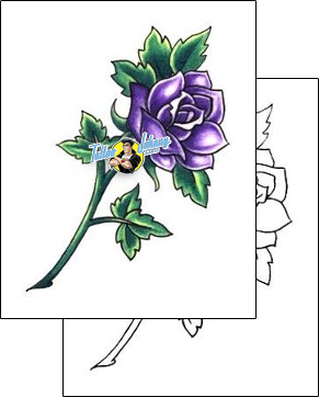 Flower Tattoo plant-life-flowers-tattoos-lisa-harrison-l1f-00184