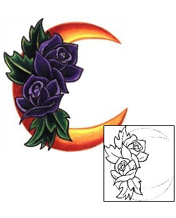 Religious & Spiritual Tattoo Plant Life tattoo | L1F-00188