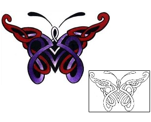 Picture of Celtic Butterfly Tattoo