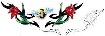 Flower Tattoo plant-life-flowers-tattoos-lisa-harrison-l1f-00198