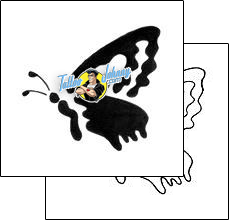 Butterfly Tattoo ankle-tattoos-lisa-harrison-l1f-00202