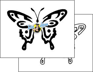 Butterfly Tattoo tribal-tattoos-lisa-harrison-l1f-00225