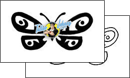 Butterfly Tattoo ankle-tattoos-lisa-harrison-l1f-00230