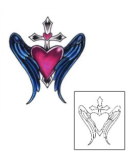 Cross Tattoo Religious & Spiritual tattoo | L1F-00236