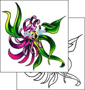Flower Tattoo plant-life-flowers-tattoos-lisa-harrison-l1f-00284