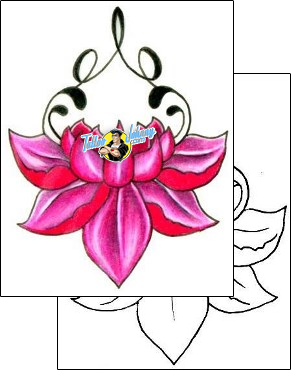 Flower Tattoo flower-tattoos-lisa-harrison-l1f-00286