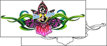 Flower Tattoo for-women-lower-back-tattoos-lisa-harrison-l1f-00291